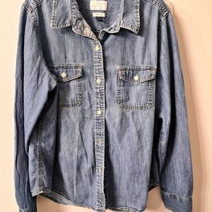 Universal Thread Light Blue Denim Shirt